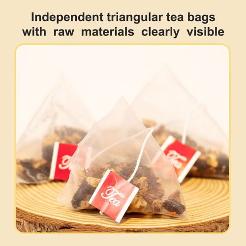 Ginseng Five Treasures Kidney Tea, a traditional Chinese herbal tea blend, a natural and organic kidney cleansing and detoxifying tea, suitable for both men and women, made with precious ingredients, a boost for men's health, 1 bag contains 20 individually packaged tea bags.