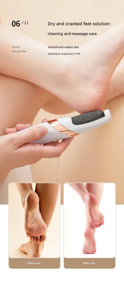 Electric Feet Callus Remover,Portable Electronic Foot FilePedicure Tools,Waterproof Foot Scrubber File,Pedi Foot Carefor Dead,Hard Cracked Dry Skin Manicure Nail Nail CareCutics Nail Art, holiday gifts rough adjustable foot file speed peel soft corn rasp