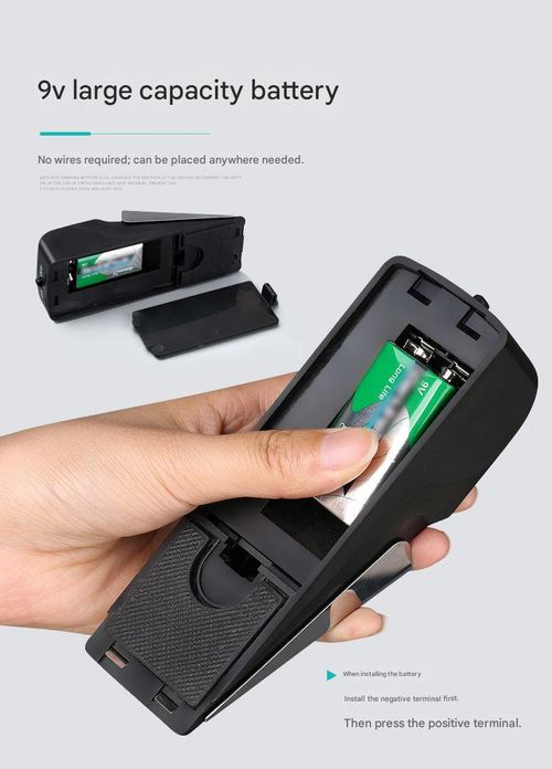 Upgraded door stop alarm, a door wedge with a 120-decibel security alarm, an anti-theft alarm system suitable for doors, travel, hotels, hiking, camping, and apartment security - made of durable ABS material, effectively preventing door break-ins.