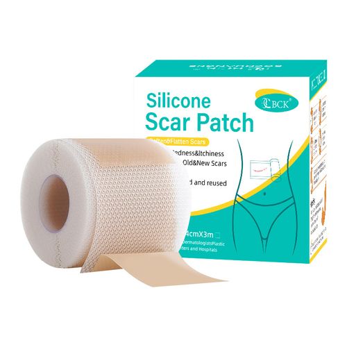 Silicone Scar Patches, Silicone Scar Tape, Silicone Scar Strips—Professional Scar Removal Patches suitable for surgical scars, keloids, C-section scars, burn scars, and more.