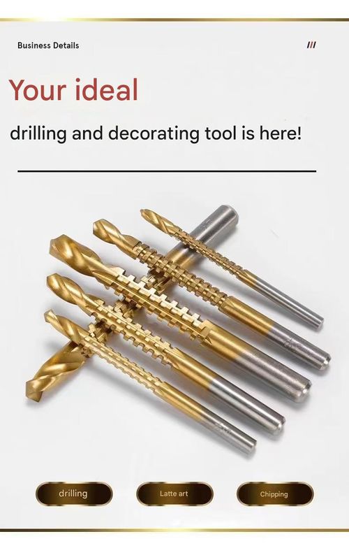 Serrated twist drill bits, stainless steel drill bits, woodworking grooving drill bits, straight shank twist drill bits, straight shank serrated drill bits