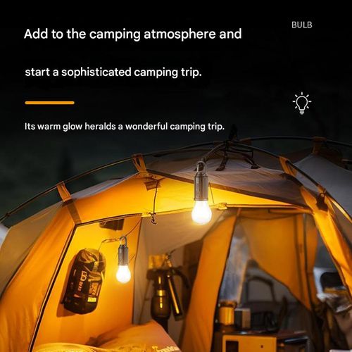 Set of 2, 2025 New Solar Camping Tent Lights, Solar Charging Hanging Camping Lanterns, Warm White Waterproof LED Camping Lights, Outdoor Emergency Hanging Flashlights, Home Tungsten Filament Lamps, Suitable for Hiking and Parties