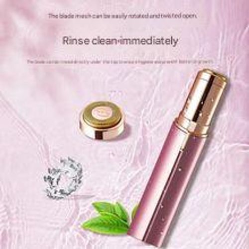 Painless facial hair remover, can be used on the lips, body, arms, beard, hair, and chin.  A perfect Valentine's Day gift for mothers and girlfriends, suitable for home use and travel.