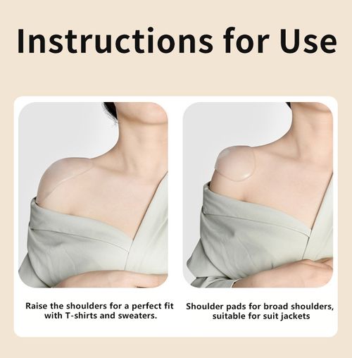 Silicone shoulder pads, invisible shoulder pads, thickened right-angle shoulder pads, self-adhesive shoulder pads, non-slip narrow shoulder pads, unisex.