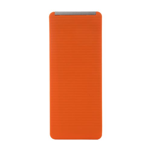 The newly designed deformable folding stand for 2026 features an inner layer of aluminum and silicone, providing flexible support and allowing for bending at will. It's compatible with a wide range of phones. Orange.