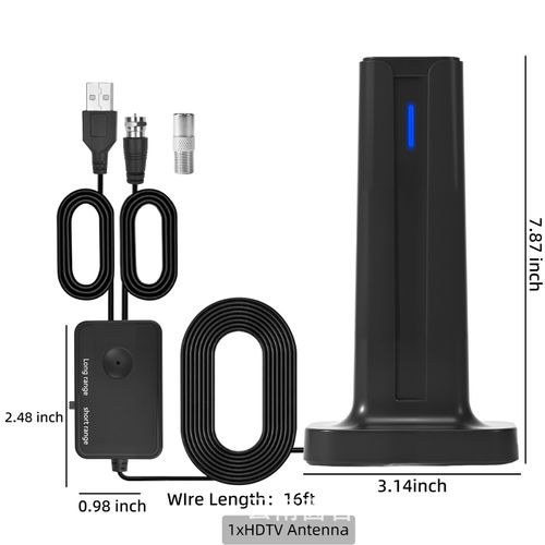 2026 New Digital Antenna High-Definition High-Gain Amplifier 4K DTMB Terrestrial Television Antenna