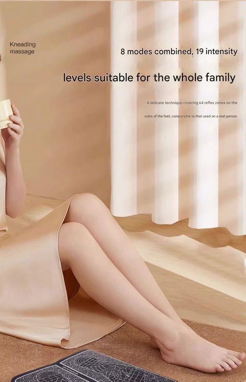 Electric Foot Massager, Foot Massage Mat, Muscle Stimulator, Electric Vibrating Massager, Foot Relaxation Massage Tool for Home Use