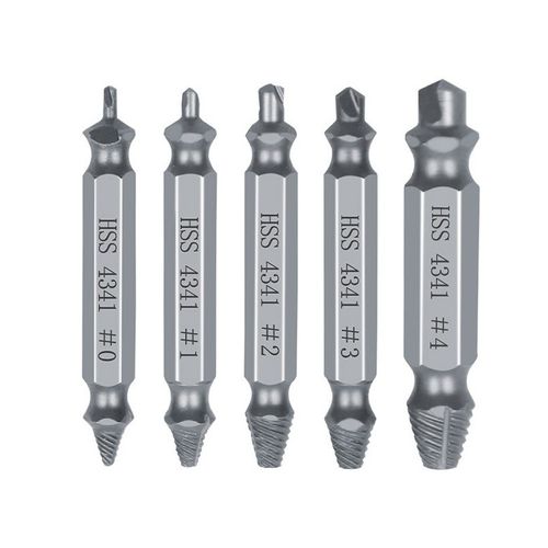 Damaged Screw Extractor Set,Easy Out Bolt Extractor,Stripped Broken Screw Remover,Double Head Extraction Design Extractor Head,Household Repair Tools,Screwdriver Bit Clip, Power Tool Accessories,Tools & Hardware