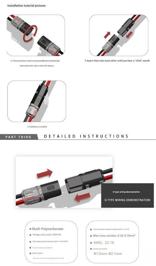 Pack of 12 | Quick-Connect Terminals | No Wire Stripping Required | Solderless | Brass Conductors | Insulated & Flame-Retardant | Plug-and-Connect Design