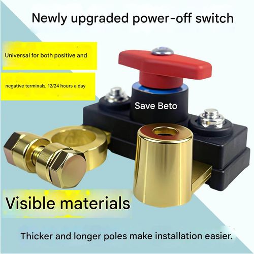 Automotive battery circuit breakers offer stable transmission, high conductivity, and are intelligent, suitable for automobiles, trucks, ships, and RVs.