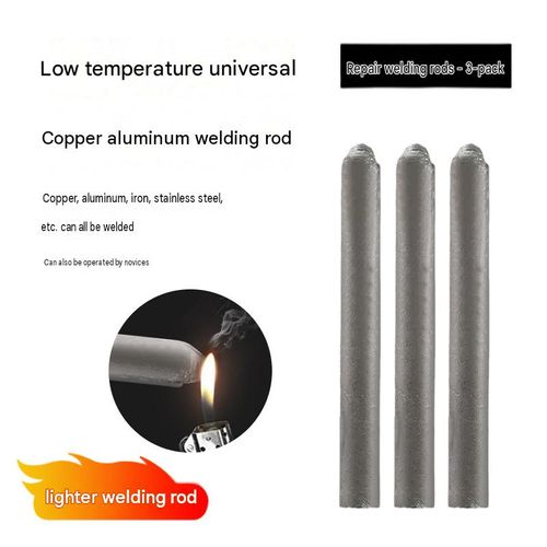🌍 Multi-purpose Copper-Aluminum Welding Rods (Pack of 9) | Portable emergency repair tool for home, plumbing, and appliances | Works with any lighter! 🎒🔧