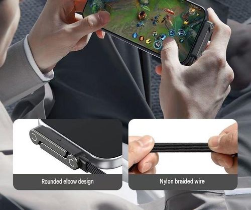 Charging cable with a built-in hidden stand—a 240W ultra-fast 2-in-1 charging cable and phone holder, suitable for gaming, office work, and road trips.