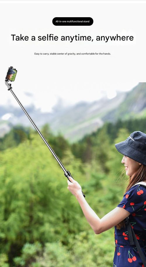 Mobile phone tripod, suitable for iPhone and Android phones, with remote control, upgraded stand, compatible with iPhone, portable and stable.
