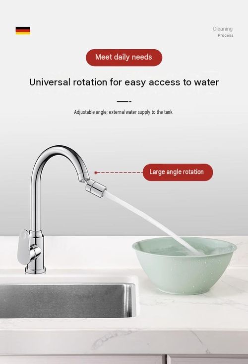2-in-1 Pressurized Rotating Faucet with Dual Modes and Anti-Splash Aerator – Universal Accessory for Kitchen and Bathroom Sinks