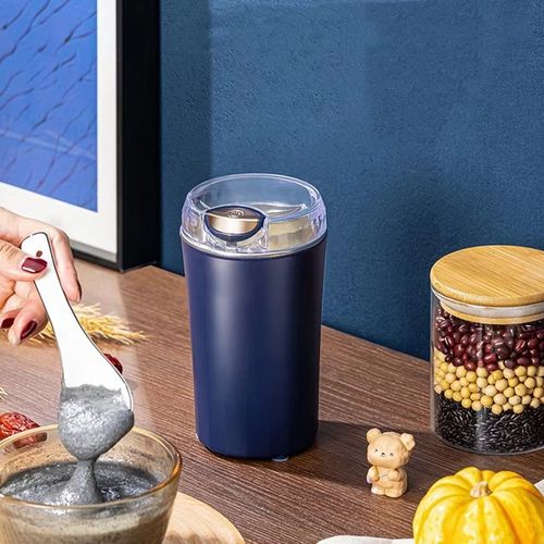 Multifunctional electric grinder, high-power coffee grinding tool, versatile food-grade electric grinder for quick grinding of coffee and grains.