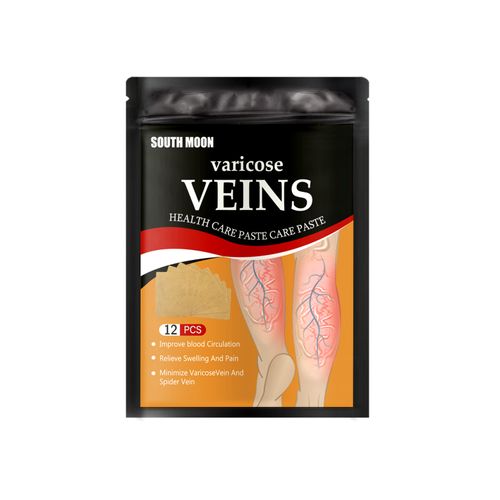 Varicose vein patches, relieve varicose vein blockage and protrusion, cold compress vein health care patches, leg care patches, 12 patches per pack.