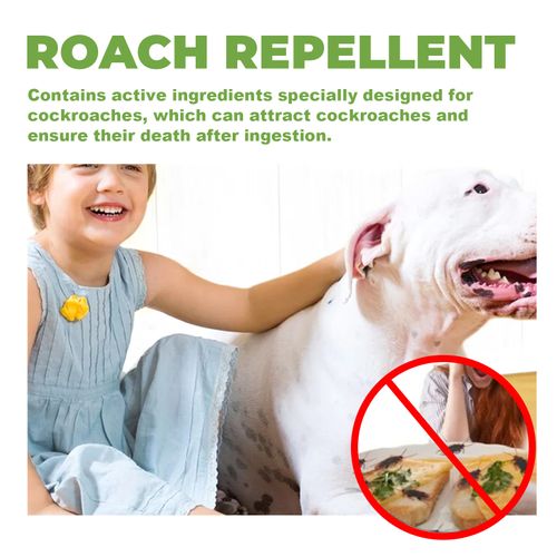 MoonSpry Roach Repellent, Domestic Dormitory Kitchen Powerful Cleaning Cockroach Exterminator Cockroach Gel Bait Pest Control Kit Rodent Repellent Pouches for Indoor & Outdoor Multi-Surface Microfiber Floor Mop roach killer indoor infestation