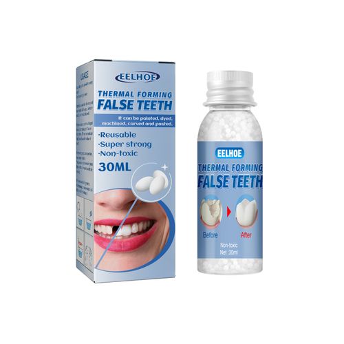 EELHOE Moldable Dental Gel Dentures Temporary Fillings Cavities ,Daily dental care, temporary resin denture, adhesive