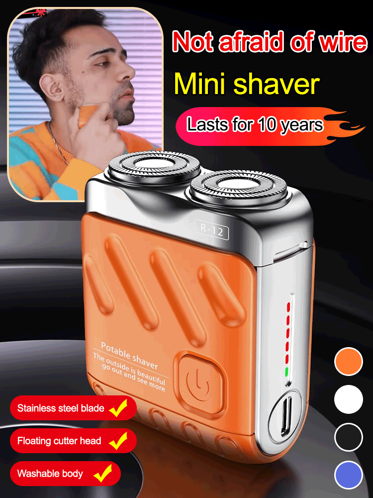🎁 Small Steel Cannon Suspended Magnetic Blade Shaver 🪒