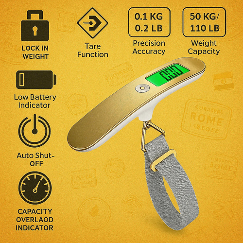 Digital Portable Luggage Weighing Scale