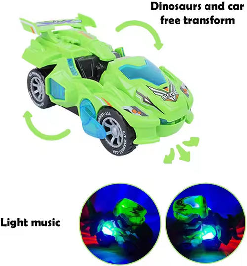 ❤️Hot Sale-48%OFF❤️-Transforming Dinosaur LED Car (BUY 2 FREE SHIPPING)