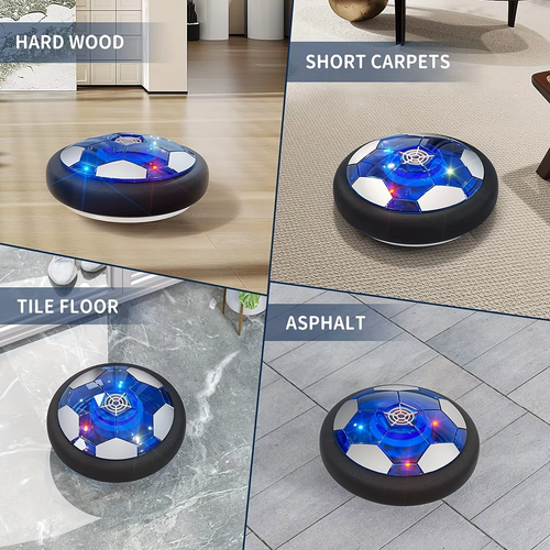 🔥🎁Inflatable Hovering Children's Football - Indoor Game with LED Lights✨