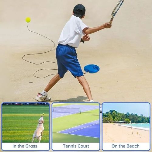 🏆Tennis Trainer Rebound Ball💖✨🚀50% time limit🚀Ghana cash on delivery