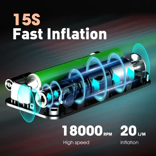 SUPERIOR BIKE Portable Compressor for bicycle motocycle car