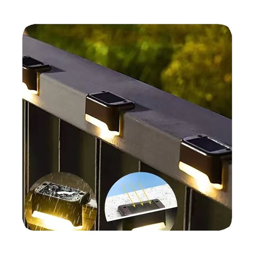 Radiant Solar PoweredWaterproof Deck Lightsforoutdoors