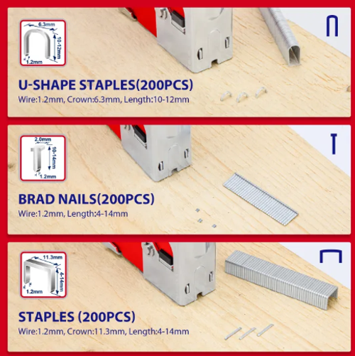EMTOP 3-in-1 Nail Gun Set