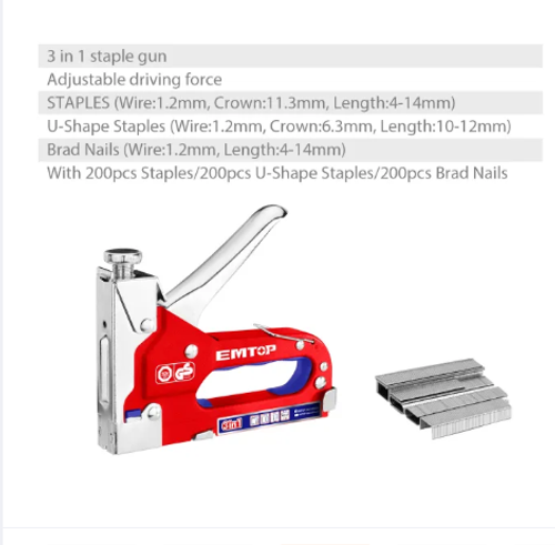 EMTOP 3-in-1 Nail Gun Set