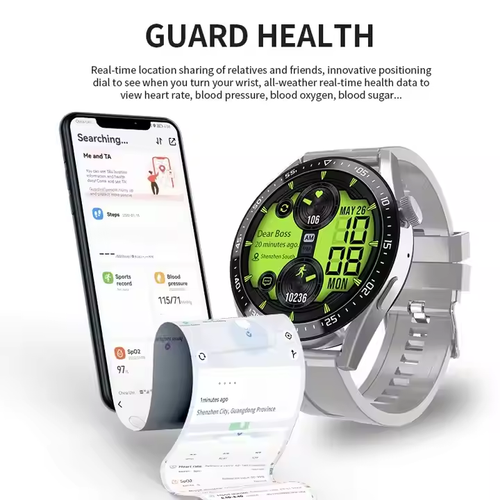 1pc Smartwatch, 3.53cm Full Touch Screen, Men Full Touch Screen Sport Fitness Watches, Multi-Sport Modes Music-Control Remote-Camera Wireless Call Women Smart Watch, Gifts For Friends Couples Wife Husband🎵