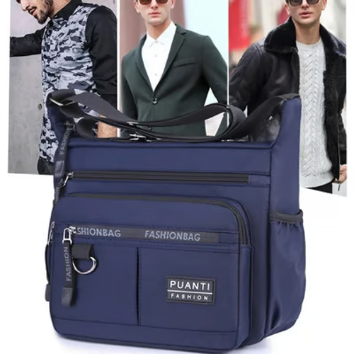 Large capacity men's shoulder bag|JZ022