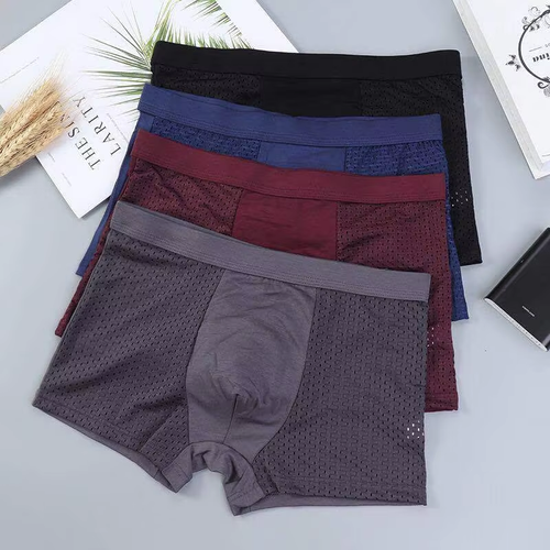 Men's Mesh Breathable Boxer Briefs