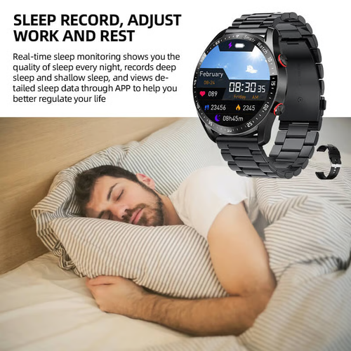 Multifunctional Bluetooth Talk Casual Smartwatch For Men and Women