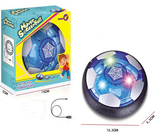 🔥🎁Inflatable Hovering Children's Football - Indoor Game with LED Lights✨