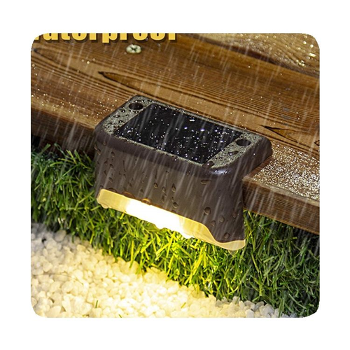 Radiant Solar PoweredWaterproof Deck Lightsforoutdoors