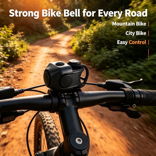 💥 Super‑Loud Bicycle Electric Horn! Keep You Safe While Riding On Busy Roads