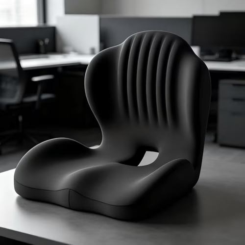 🛋️ 360° Contour Seat Cushion – Comfort For Driving, Work & Home