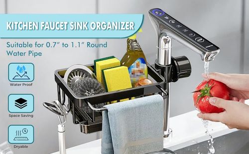 Kitchen Sink Faucet Organizer
