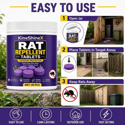Household Mouse Repellent Balls, 30 Pieces, for Indoor Use in Storage Rooms, Basements and Garages
