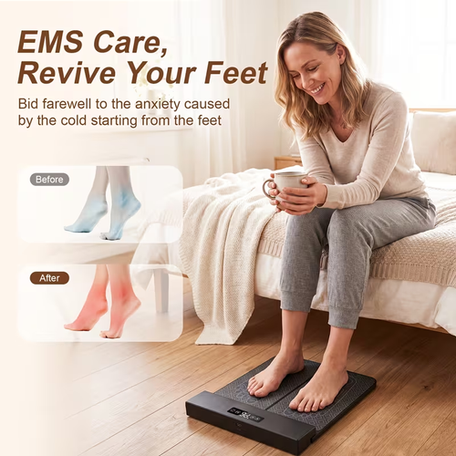 🦵EMS Foot & Body Massager | Relieve Muscle Fatigue & Boost Circulation