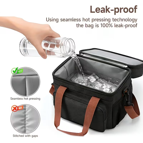 Outdoor Refrigeration Backpacks, Insulation Bags, Lunch Boxes, Lunch Bags, Picnic Bags, Outdoor Ice Packs, Large Capacity Crossbody And Handheld Lunch Bags