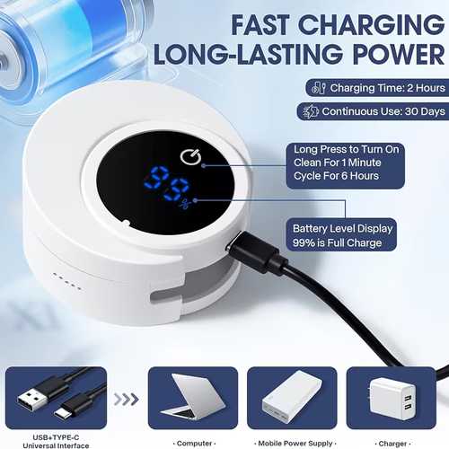 🪥UV Smart Wall Mount Toothbrush Holder