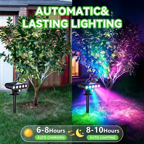 Solar-powered Outdoor Courtyard Lights