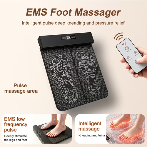🦵EMS Foot & Body Massager | Relieve Muscle Fatigue & Boost Circulation