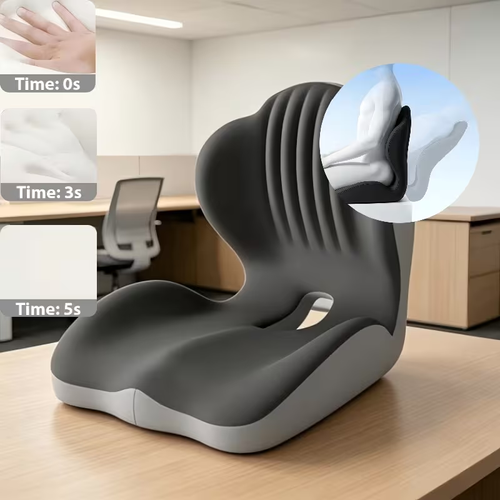 🛋️ 360° Contour Seat Cushion – Comfort For Driving, Work & Home