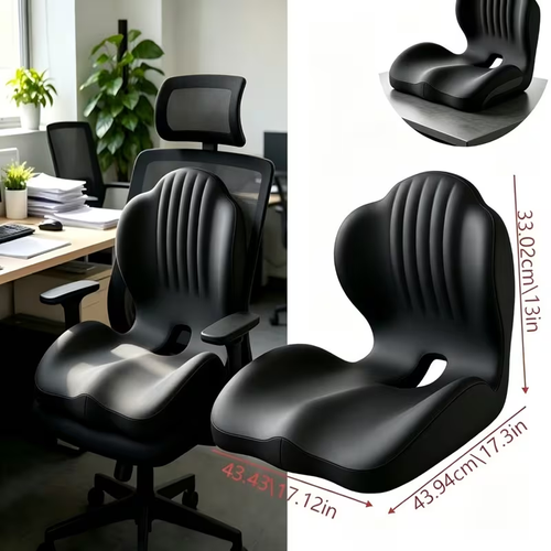 🛋️ 360° Contour Seat Cushion – Comfort For Driving, Work & Home