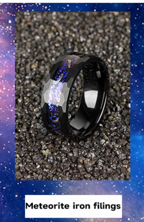 Tungsten Rings for Men Womens 8mm Black