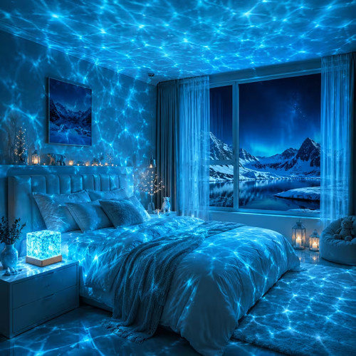 16-color Water Ripple Ambient Night Light
